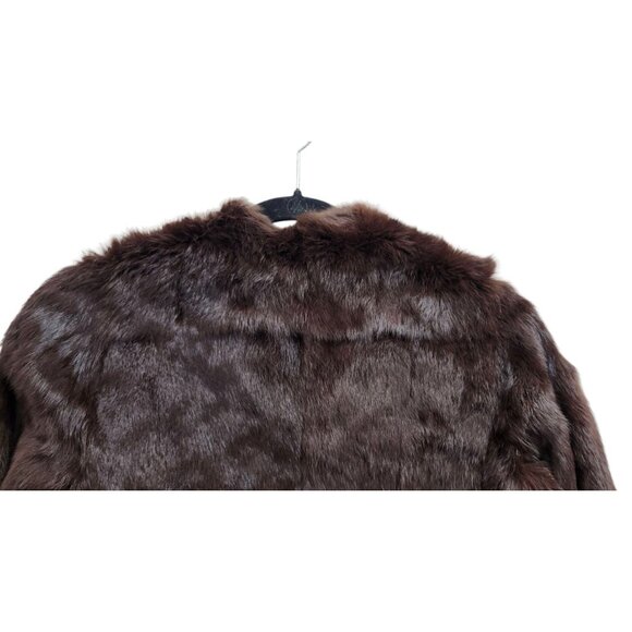 MAURIZIO PECORARO MILANG Reversible jacket made of natural rabbit fur  Size IT42 - Picture 14 of 16
